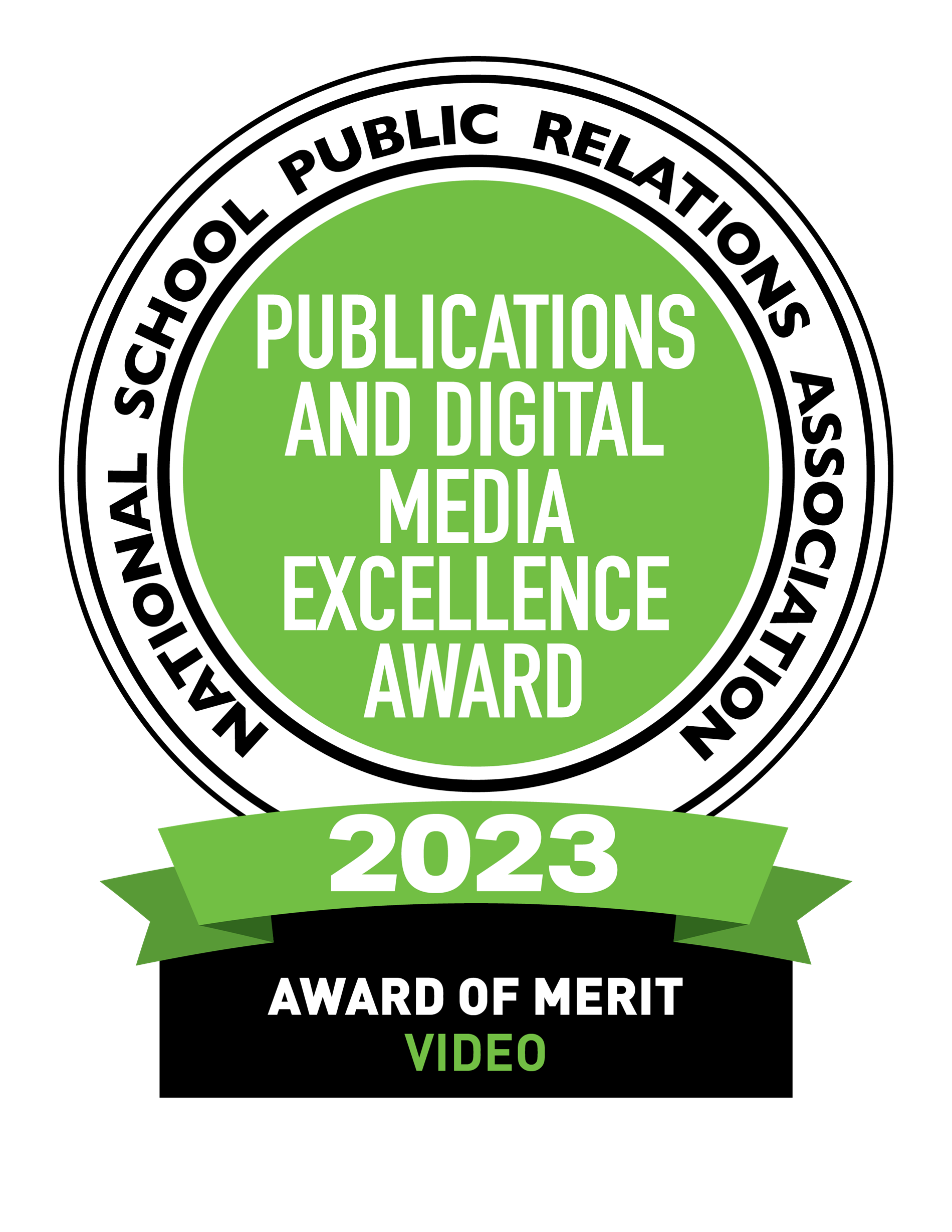 nspra publications and digital media excellence award of merit video badge